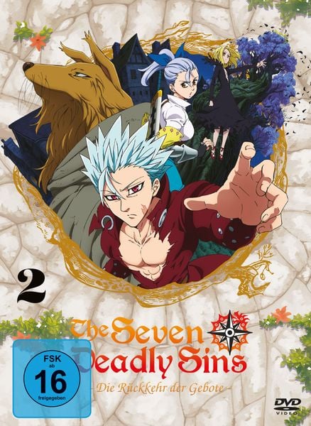 Produktbild: The Seven Deadly Sins - Die R&uuml;ckkehr der Gebote - 2. Staffel/Vol. 2 (Eps. 7-12) [2 DVDs]