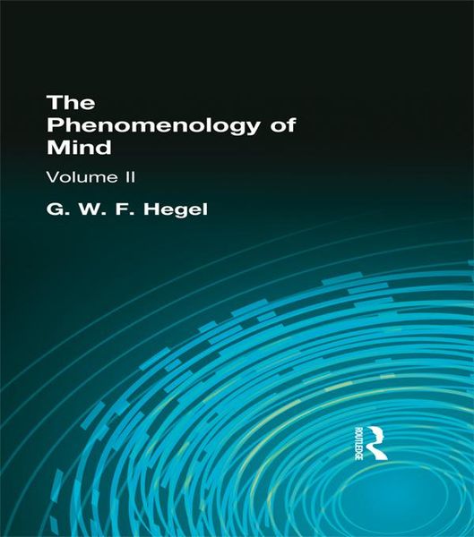 Produktbild: The Phenomenology of Mind