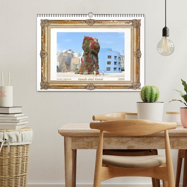 Produktbild: Hunde sind Kunst (Wandkalender 2026 DIN A3 quer), CALVENDO Monatskalender