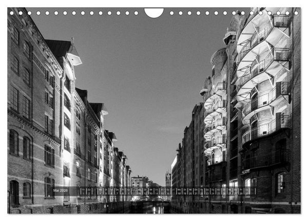 Produktbild: Hamburg perspective 2026 (Wandkalender 2026 DIN A4 quer), CALVENDO Monatskalender