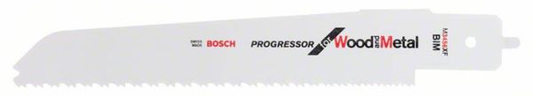 Bosch Accessories 2608656931 Säbelsägeblatt M 3456 XF Progressor for Wood and Metal, für PFZ 500 E Sägeblatt-Länge 235 m