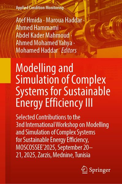 Produktbild: Modelling and Simulation of Complex Systems for Sustainable Energy Efficiency III