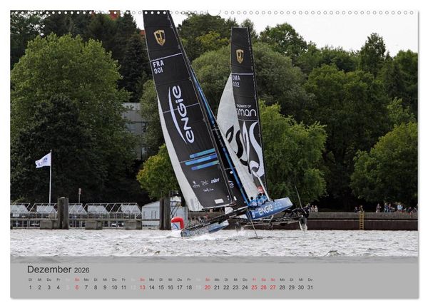 Produktbild: High Speed Katamarane - Schwebend ans Limit (hochwertiger Premium Wandkalender 2026 DIN A2 quer), Kunstdruck in Hochglanz