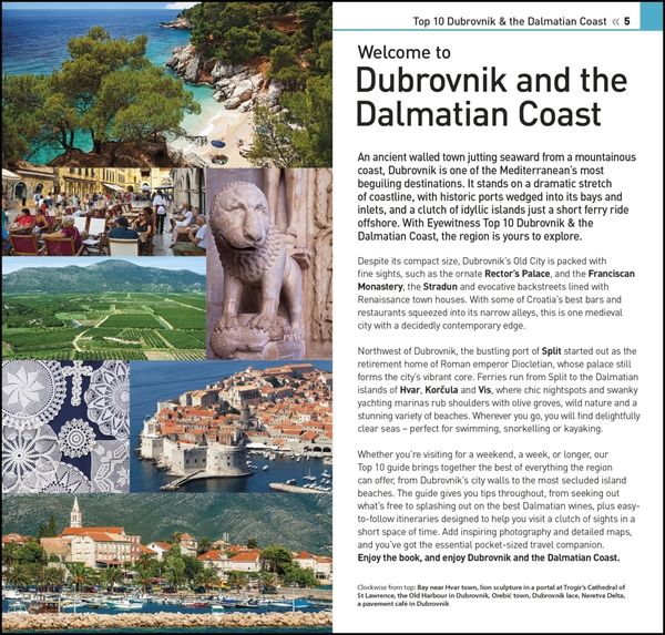Produktbild: DK Top 10 Dubrovnik and the Dalmatian Coast