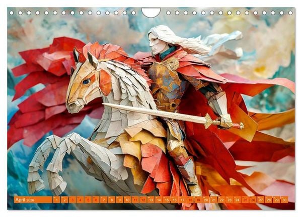 Produktbild: Magischer Papierzauber (Wandkalender 2026 DIN A4 quer), CALVENDO Monatskalender
