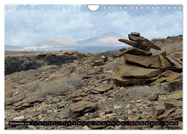 Produktbild: Vulkaninsel Lanzarote (Wandkalender 2026 DIN A4 quer), CALVENDO Monatskalender