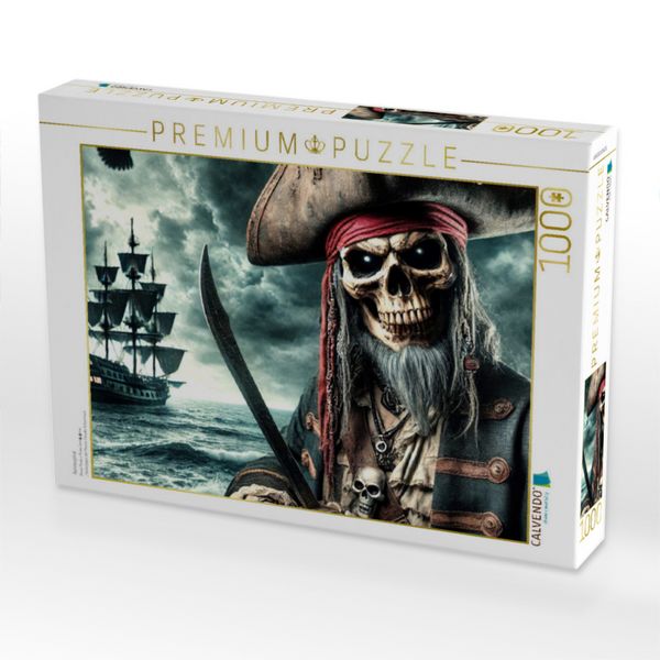 Produktbild: CALVENDO Puzzle Geisterpirat | 1000 Teile Lege-Gr&ouml;&szlig;e 64x48cm Foto-Puzzle f&uuml;r gl&uuml;ckliche Stunden