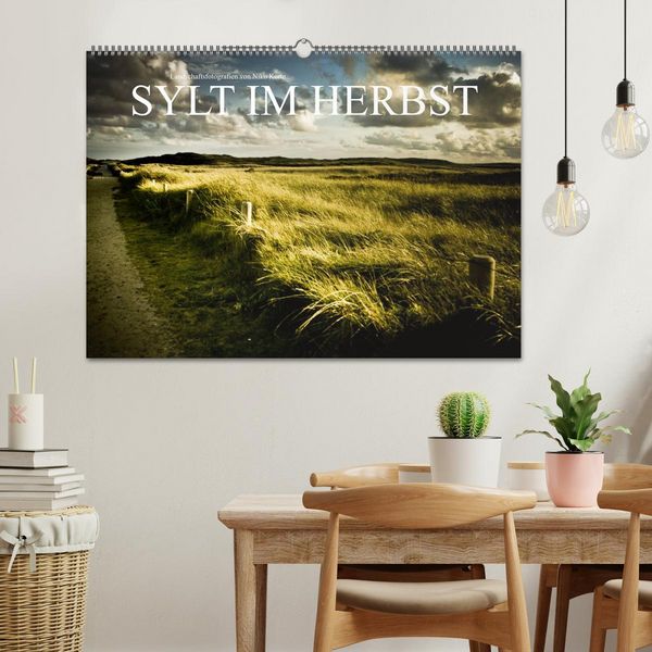 Produktbild: Sylt im Herbst (Wandkalender 2026 DIN A2 quer), CALVENDO Monatskalender