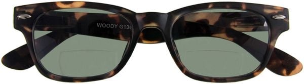 Produktbild: Lesebrille WOODY SUN-BI, havanna, +1.50 dpt mit Etui