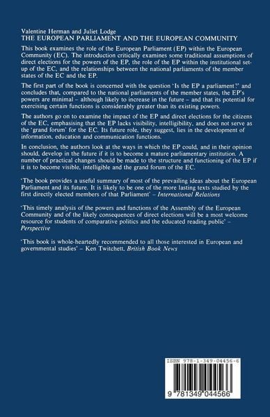 Produktbild: Direct Elections to the European Parliament