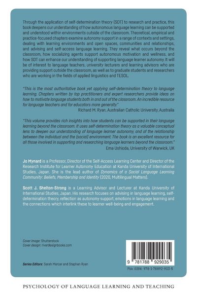 Produktbild: Autonomy Support Beyond the Language Learning Classroom
