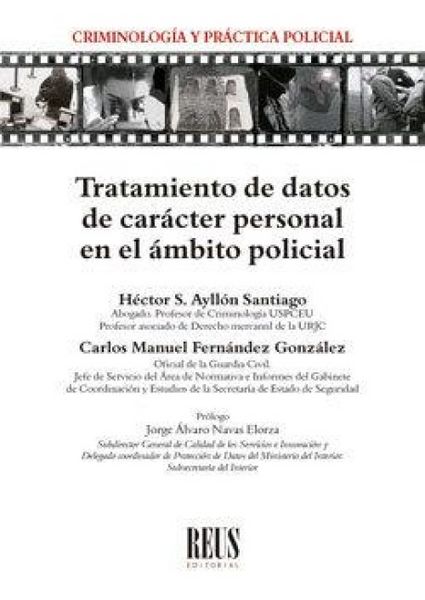 Produktbild: Tratamiento de datos de car&aacute;cter personal en el &aacute;mbito policial