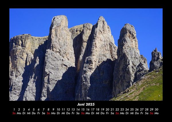 Produktbild: Bergige Welten 2025 Fotokalender DIN A3