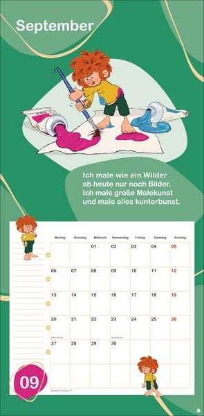 Produktbild: Pumuckl Broschurkalender 2027