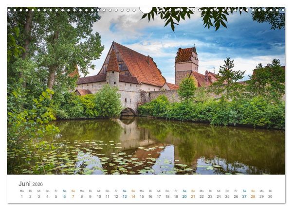 Produktbild: Mittelfranken - wo Lebensfreude Tradition hat (Wandkalender 2026 DIN A3 quer), CALVENDO Monatskalender