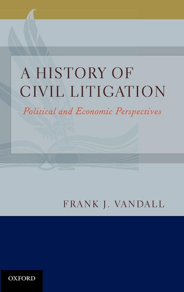 Produktbild: A History of Civil Litigation