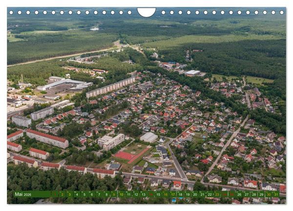 Produktbild: Eberswalde in Luftbildern (Wandkalender 2026 DIN A4 quer), CALVENDO Monatskalender