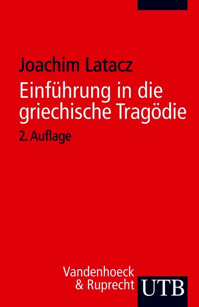 Produktbild: Einf&uuml;hrung in die griechische Trag&ouml;die