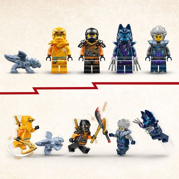 Produktbild: LEGO NINJAGO 71811 Arins Ninja-Geländebuggy, Ninja-Spielzeug mit Auto