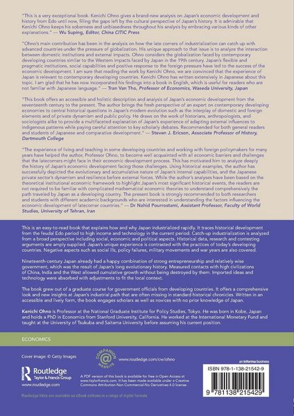 Produktbild: The History of Japanese Economic Development