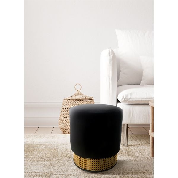 Produktbild: HTI-Living Hocker Erlana Schwarz