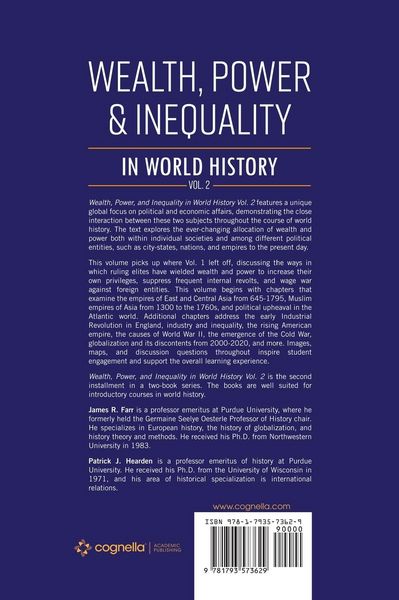 Produktbild: Wealth, Power and Inequality in World History Vol. 2