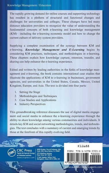 Produktbild: Knowledge Management and E-Learning