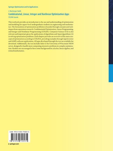 Produktbild: Combinatorial, Linear, Integer and Nonlinear Optimization Apps