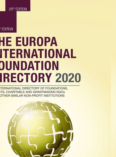 Produktbild: The Europa International Foundation Directory 2020