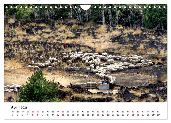Produktbild: Sizilien - der Osten und die Liparischen Inseln (Wandkalender 2026 DIN A4 quer), CALVENDO Monatskalender