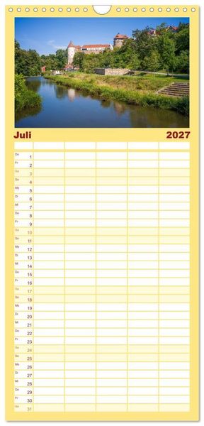 Produktbild: Familienplaner 2027 - Bautzen - Sorbisches Zentrum in der Oberlausitz mit 5 Spalten (Wandkalender, 21 x 45 cm) CALVENDO