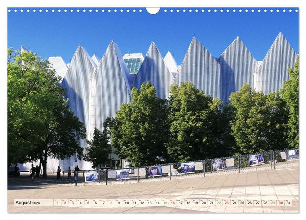 Produktbild: Stettin - Bedeutende Hafenstadt in Polen (Wandkalender 2026 DIN A3 quer), CALVENDO Monatskalender