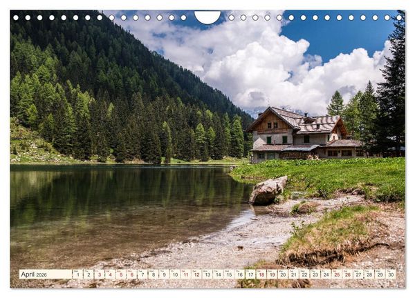 Produktbild: A JOURNEY ON THE DOLOMITES (Wall Calendar 2026 DIN A4 landscape), CALVENDO 12 Month Wall Calendar