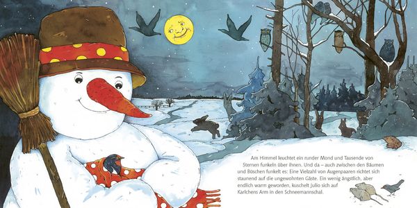 Produktbild: Karlchen. Kleiner Mann aus Schnee. Die Geschichte einer wunderbaren Freundschaft