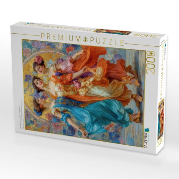 Produktbild: CALVENDO Puzzle Die sinnliche Sch&ouml;nheit des Jugendstils | 2000 Teile Lege-Gr&ouml;&szlig;e 90x67cm Foto-Puzzle f&uuml;r gl&uuml;ckliche Stunden