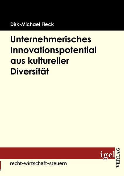 Produktbild: Unternehmerisches Innovationspotential aus kultureller Diversit&auml;t