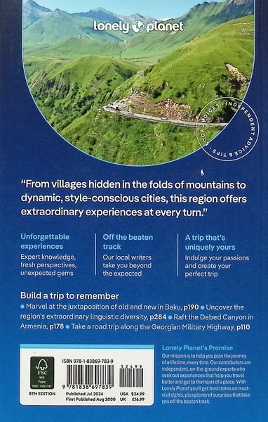 Produktbild: Lonely Planet Georgia, Armenia & Azerbaijan
