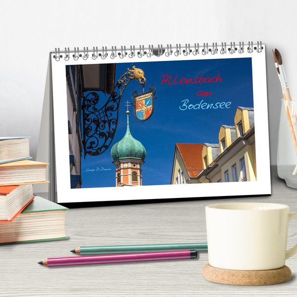 Produktbild: Allensbach am Bodensee (Tischkalender 2026 DIN A5 quer), CALVENDO Monatskalender