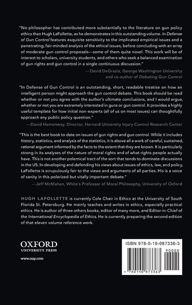 Produktbild: In Defense of Gun Control