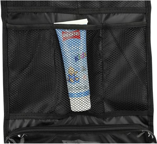Calima Aufbewahrungs-Set Camping Kulturtasche (B x H) 29cm x 71cm Schwarz 46034