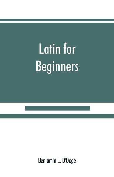Produktbild: Latin for beginners