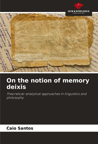 Produktbild: On the notion of memory deixis