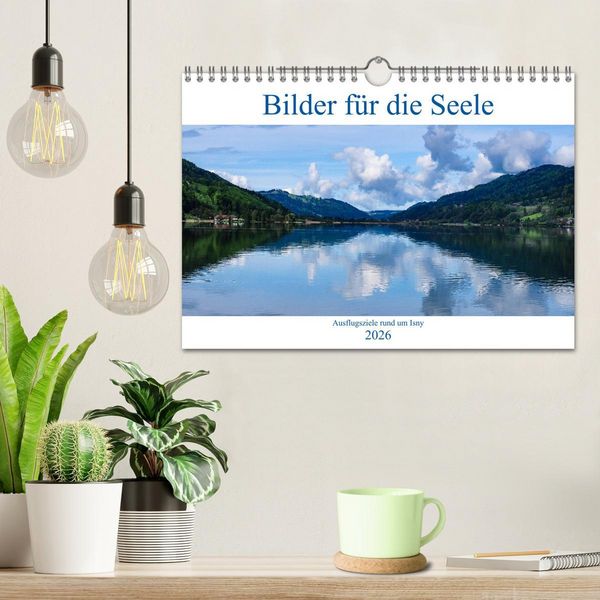 Produktbild: Ausflugsziele rund um Isny (Wandkalender 2026 DIN A4 quer), CALVENDO Monatskalender