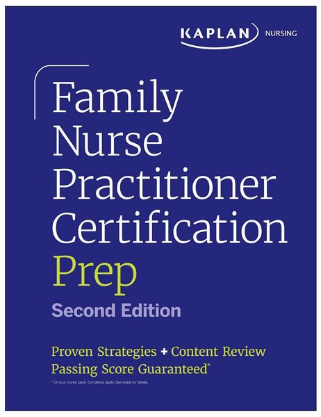 Produktbild: Family Nurse Practitioner Certification Prep with Case-Based Review and Diagnostic Practice for the AANP and ANCC Exams (Kaplan Test Prep)