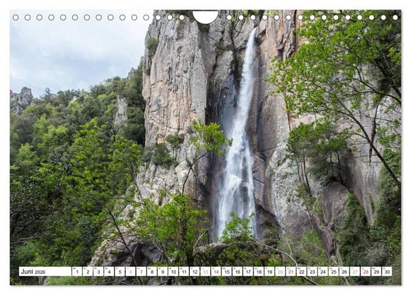 Produktbild: Korsika - raue Sch&ouml;nheit (Wandkalender 2026 DIN A4 quer), CALVENDO Monatskalender