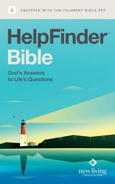 Produktbild: Helpfinder Bible Nlt, Filament Enabled (Softcover, Red Letter)