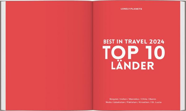 Produktbild: LONELY PLANET Reisef&uuml;hrer Lonely Planet Best in Travel 2024