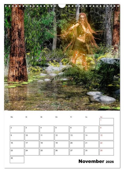 Produktbild: Im Land der imagin&auml;ren Feen (Wandkalender 2026 DIN A3 hoch), CALVENDO Monatskalender