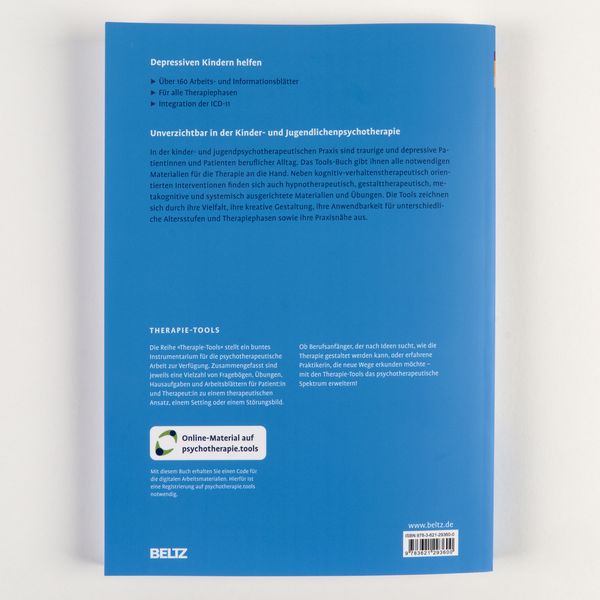 Produktbild: Therapie-Tools Depression im Kindes- und Jugendalter