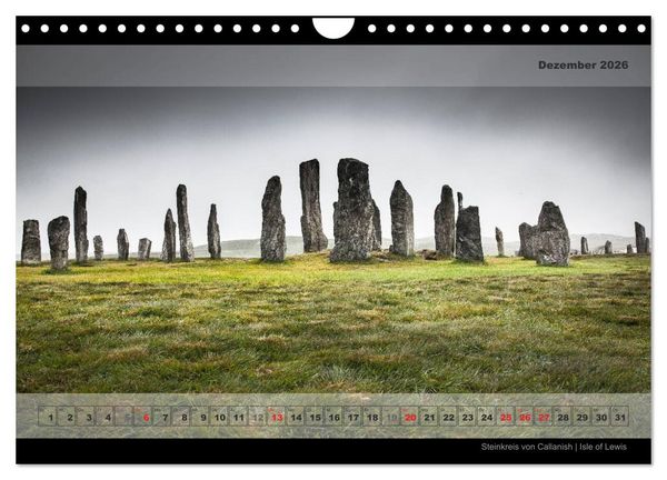 Produktbild: Traumkulisse Schottland (Wandkalender 2026 DIN A4 quer), CALVENDO Monatskalender